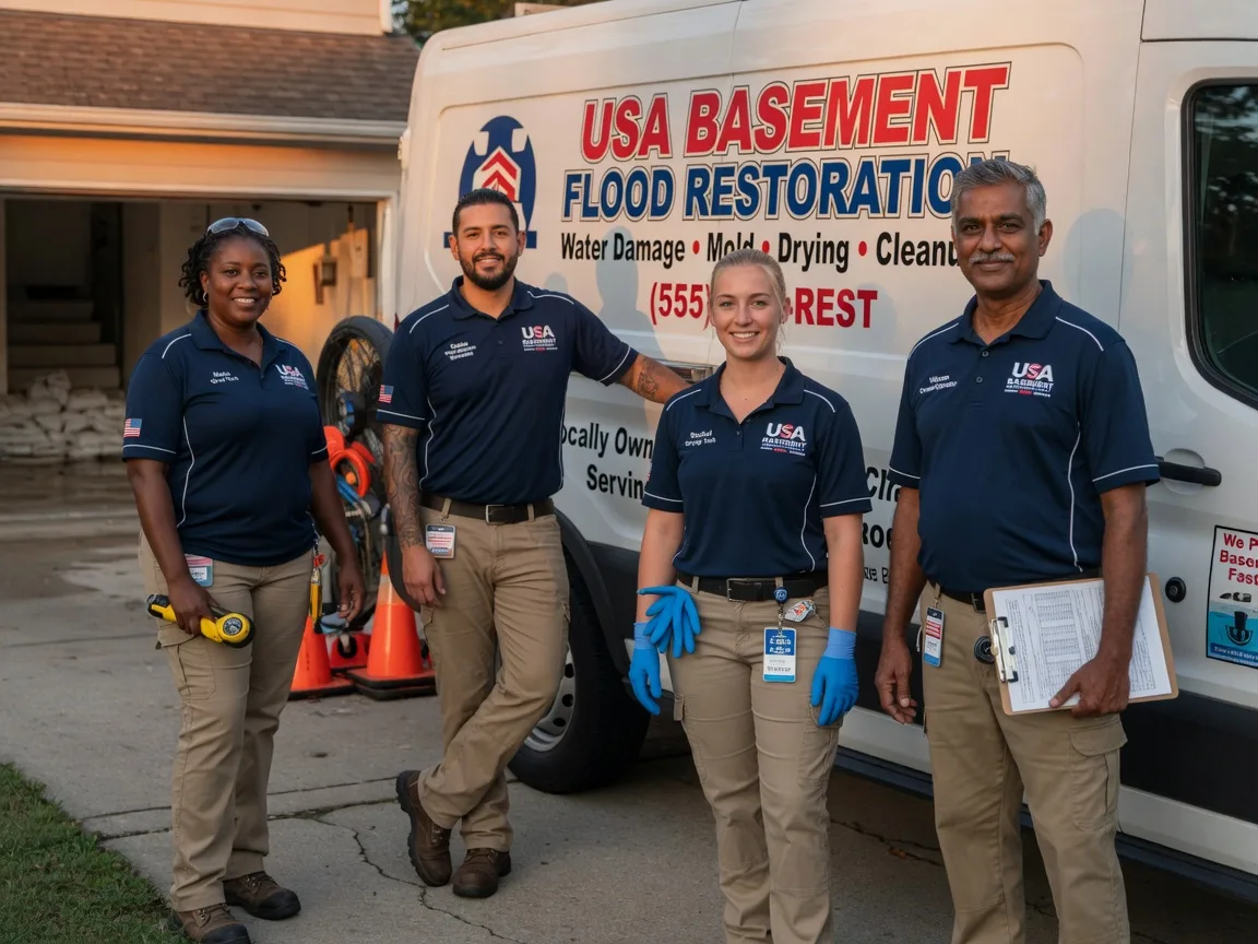 Basement Flood Cleanup company in Canyon Dam, CA